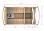 Preview: Saunafass Sauna Personen 6-8 Saunahaus Garten Private Saunas Holzsauna