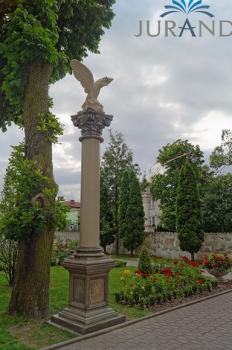 WASSERSPIELER BRUNNEN FIGUR STEINFIGUR FÜR GARTEN DEKO TEICH WASSERSPUCKER 6033