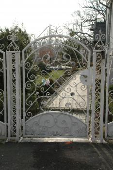 Pforte Garten Haus Klassischer Zaun Tuer M.271