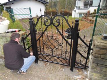 Pforte Garten Haus Klassischer Zaun Tuer M.273
