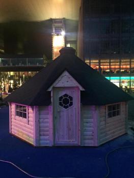 Hütte Berghütten Sauna Grillkota 39m² Holzhaus Garten Laube Kota Grills