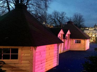 Hütte Berghütten Sauna Grillkota 39m² Holzhaus Garten Laube Kota Grills