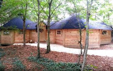 Hütte Berghütten Sauna Grillkota 39m² Holzhaus Garten Laube Kota Grills