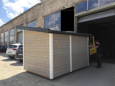 Sauna Holzsauna Fasssauna Saunafass Landhaus Garten Außensauna Trockensauna