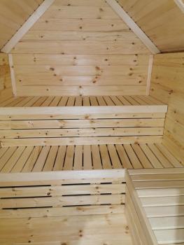 Sauna Gartensauna Trockensauna Finnische Saunas Holz Außensauna Garten