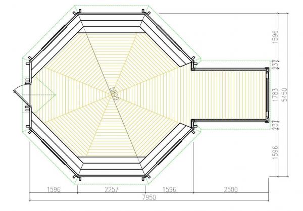 Grill Grillkota Hütte Grillhütte Haus Finnische Grills Grillhaus 25m² Kota