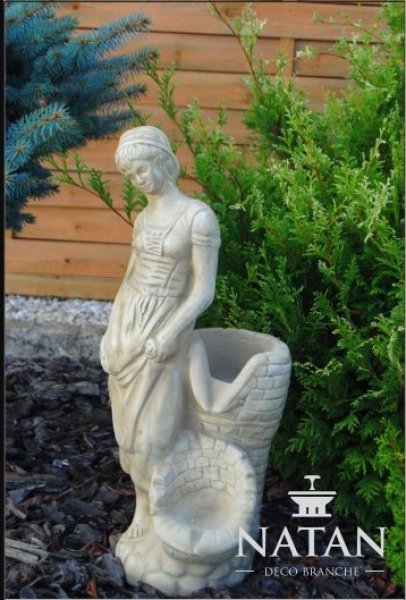 Figur Frau AMANDA Garten Statue Skulptur Skulpturen Figuren Statuen Deko Stein