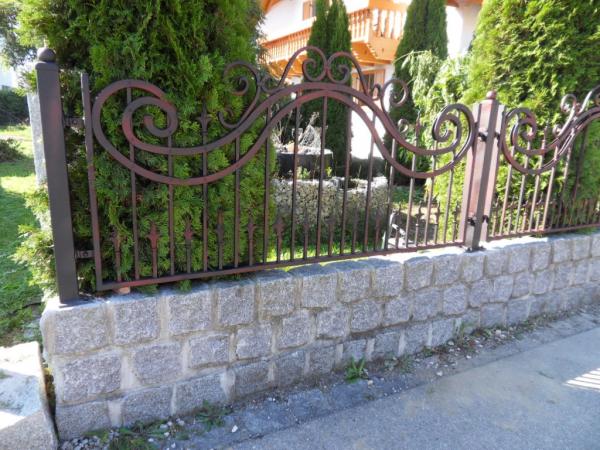 Aussen Garten Grundstueck Gelaender Zaun Klassisch M.408