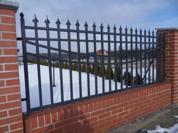 Aussen Garten Grundstueck Gelaender Zaun Klassisch M.219