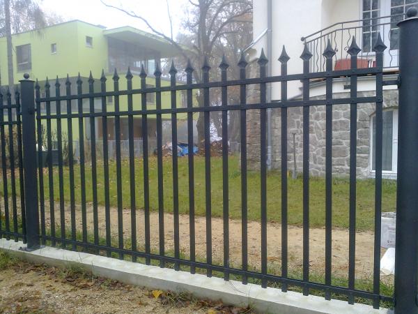 Aussen Garten Grundstueck Gelaender Zaun Klassisch M.240