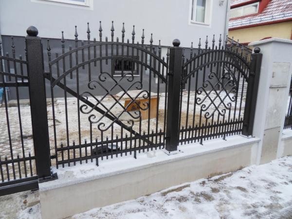 Aussen Garten Grundstueck Gelaender Zaun Klassisch M.244