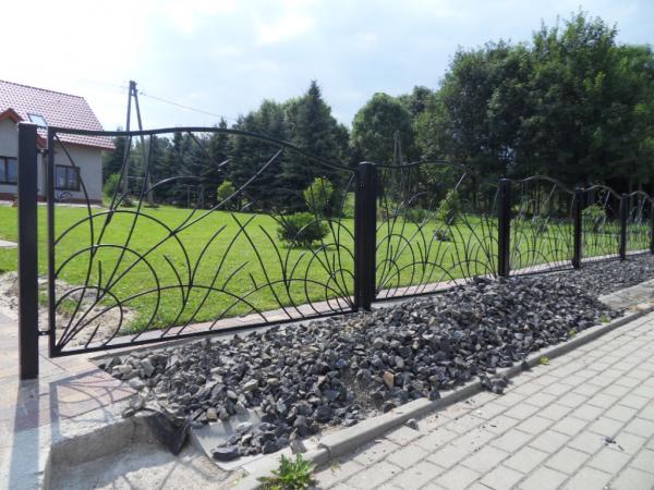 Aussen Garten Grundstueck Gelaender Zaun Klassisch M.360