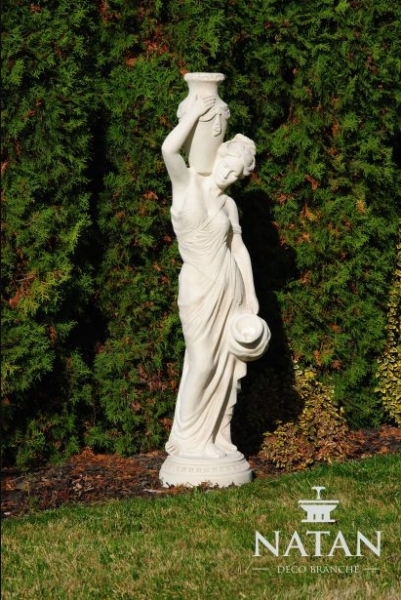 Garten Dekoration Jona Terrasse Stein Statue Figuren Figur Deko Statue Skulptur