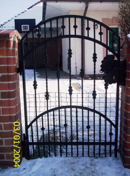 Pforte Garten Haus Klassischer Zaun Tuer M.287