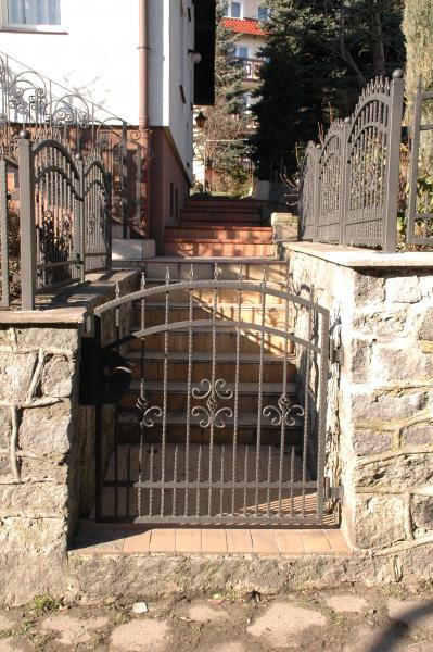Pforte Garten Haus Klassischer Zaun Tuer M.304