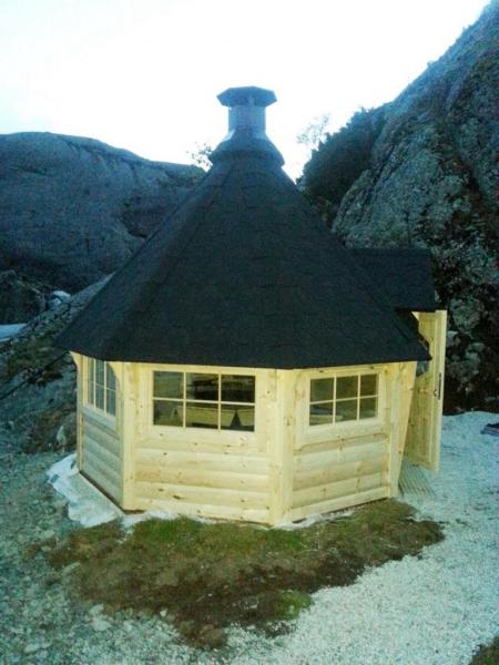 Grill Grillkota Hütte Grillhütte Haus Finnische Grills Grillhaus Kota