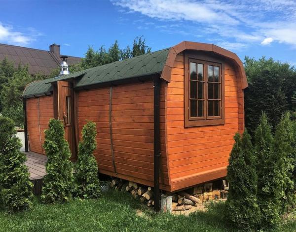 Holzsauna Gartensauna Saunafass Sauna Fasssauna Outdoor Sauna 6-10 Personen