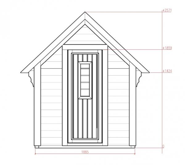 Sauna Gartensauna Trockensauna Finnische Saunas Holz Außensauna Garten