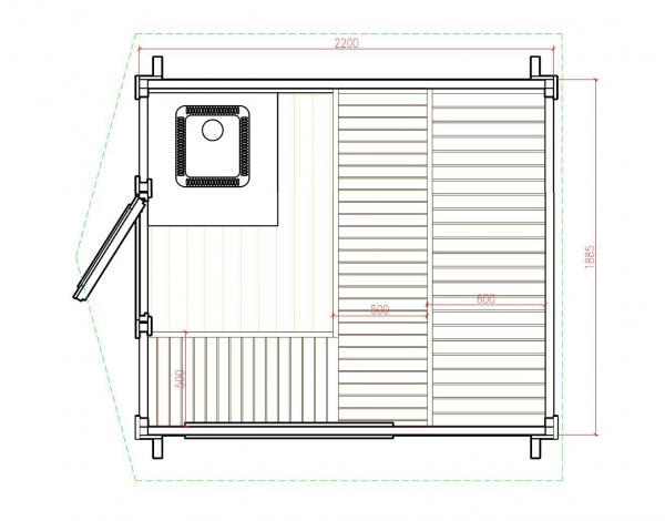 Sauna Gartensauna Trockensauna Finnische Saunas Holz Außensauna Garten